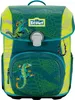 A school backpack with a lizard design. Produktbild-Vorschau