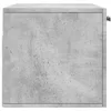 vidaXL Wandschrank Betongrau 80x36,5x35 cm Holzwerkstoff Produktbild-Vorschau 7