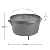 TAINO Dutch Oven 8L Gusseisen Ø 30cm Feuertopf Deckelheber Produktbild-Vorschau 8