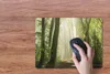 MuchoWow® Mauspad Mousepad Wald - Licht - Natur - Produktbild-Vorschau 3
