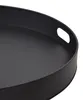 LOFT42 Tablett Tablett aus Metall – Schwarz – Ø40 cm Produktbild-Vorschau 2