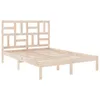 Design Möbel Massivholzbett 140x200 cm - 2024 Neu Produktbild-Vorschau 4