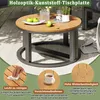 Sada zahradního nábytku Merax pro 4–6 osob s polštáři na Náhled obrázku produktu 4
