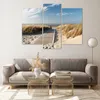 Bilder auf glas - Strand Meer Fußgängerbrücke Ufer - Produktbild-Vorschau 7
