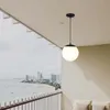Lampa zewnętrzna wisząca biała kula E27 V-TAC VT-1226-11825 Podgląd zdjęcia produktu 2