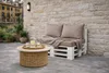 Palettenkissen Set 120 x 60 x 10 cm + 2 x 50 x 40 cm – Produktbild-Vorschau 3
