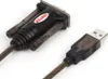 A close-up shot of a USB to serial adapter cable on a white background. Anteprima dell’immagine prodotto