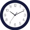 EUROTIME Funk-Wanduhr indigo-blau Produktbild-Vorschau 1