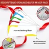 50 Magnetstreifen beschreibbar 110x40 mm, 10 Stück je Farbe Produktbild-Vorschau 3