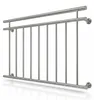 90x128CM Balkon V2A Fenster Geländer Edelstahl Produktbild-Vorschau 8