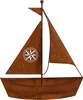 Edelrost Schiff zum bepflanzen Gartendeko 65cm hoch / 54cm Produktbild-Vorschau 1