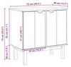 vidaXL Flurkast OTTA, 75x40x75 cm, massief grenenhout Productafbeelding-voorbeeld 8