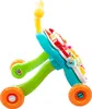 A side view of a colorful baby walker with a play table. Náhľad obrázku produktu
