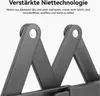Fahrradschlösser, Faltschloss, 4-stellig-Zahlencode, Produktbild-Vorschau 9