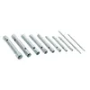 A set of silver-colored tube wrenches arranged diagonally on a white background. Náhľad obrázku produktu