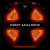 A close-up marketing image of a gaming steering wheel with glowing orange accents and text. Anteprima dell’immagine prodotto