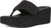 Fitflop Platfforms Wedge Toe Post S Czarny Podgląd zdjęcia produktu 15