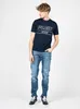Plein Sport Herren KURZARM-T-SHIRT Blau Produktbild-Vorschau 6
