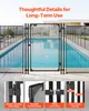 Portail pour clôture de piscine VEVOR, 1,2 x 0,75 m, Voir les images du produit 6