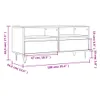 [Home] TV-Schrank Grau Sonoma 100x34,5x44,5 cm Produktbild-Vorschau 11
