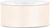 Satinband Creme breit 25m 2,5 cm x 25 m - Einheitsgröße Produktbild-Vorschau 2