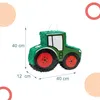 Zestaw piñata Relaxdays, 3 elementy, traktor, do Podgląd zdjęcia produktu 4