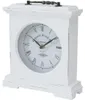 Tischuhr Betty Analog Weiß Vintage Look 24cm Aus Holz und Produktbild-Vorschau 4