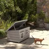 Katzenhaus Katzenhütte mit Asphaltdach Katzenhöhle Produktbild-Vorschau 2