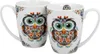 DUO ETNO 2er-Set klassische Becher 350 ml ETNO OWL New Bone Produktbild-Vorschau 2