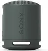 A close-up studio shot of a gray SONY SRS-XB100 Bluetooth speaker against a white background. Voir les images du produit