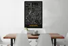 MuchoWow® Gerahmtes Poster Stadtplan - Karte - Herford - Produktbild-Vorschau 2