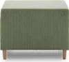 Pouffe-Fußhocker, Sitzpouf 64x55cm Fußhocker Für Sessel Produktbild-Vorschau 3