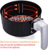 Friteuse sans huile 9en1 Friteuse électrique 3,6L 1500W Voir les images du produit 2