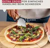 Tagliapizza XXL per pizza e tarte flambée Rotella per pizza Anteprima dell’immagine prodotto 5