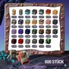 600 Magnetische Bausteine Vulkanlava – Produktbild-Vorschau 4
