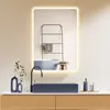 HOKO Badspiegel Antibeschlag LED 60x80cm mit Rahmen Produktbild-Vorschau 1
