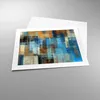 Poster - Poster ohne Rahmen - Abstraktion modern - 50x40 cm Produktbild-Vorschau 3