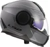 LS2 FF902 Scope II casque pliable, gris, 3XL (65/66) Voir les images du produit 6