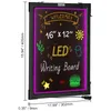 Tableau LED VEVOR, panneau lumineux effaçable de 16 x 12 Voir les images du produit 8