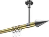 Interdeco Gardinenstange / Vorhangstange Messing-Optik / Produktbild-Vorschau 1