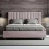 ITYHOME - Gepolstertes Bett mit Bettkasten 140x190 mit Produktbild-Vorschau 2