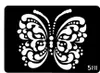 Henna Tattoo Schablone Airbrush Stencil Selbstklebend Produktbild-Vorschau 2