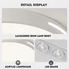Natsen 96W Deckenleuchte LED Deckenlampe, dimmbar mit Produktbild-Vorschau 4