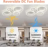 Welikera Deckenventilator Deckenleuchte,Deckenlüfter mit Produktbild-Vorschau 3
