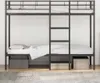 A bunk bed with storage boxes underneath. Náhľad obrázku produktu