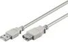USB 2.0 Hi-Speed-Verlängerungskabel, grau Produktbild-Vorschau 4