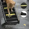 PawHut Hunderampe klappbar Hundetreppe rutschfest Produktbild-Vorschau 5