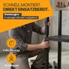 Set: 2 x Kunststoffregal „Evo“ mit 5 Böden - Steckregal für Produktbild-Vorschau 6