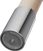 Close-up of a faucet spout with a beige flexible hose attached. Anteprima dell’immagine prodotto