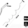 KADAX Spirálová tyč na rastliny z hliníka, 120 cm, 10 kusov Náhľad obrázku produktu 4